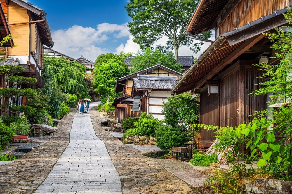 Nakasendo route, Magome, Japan
