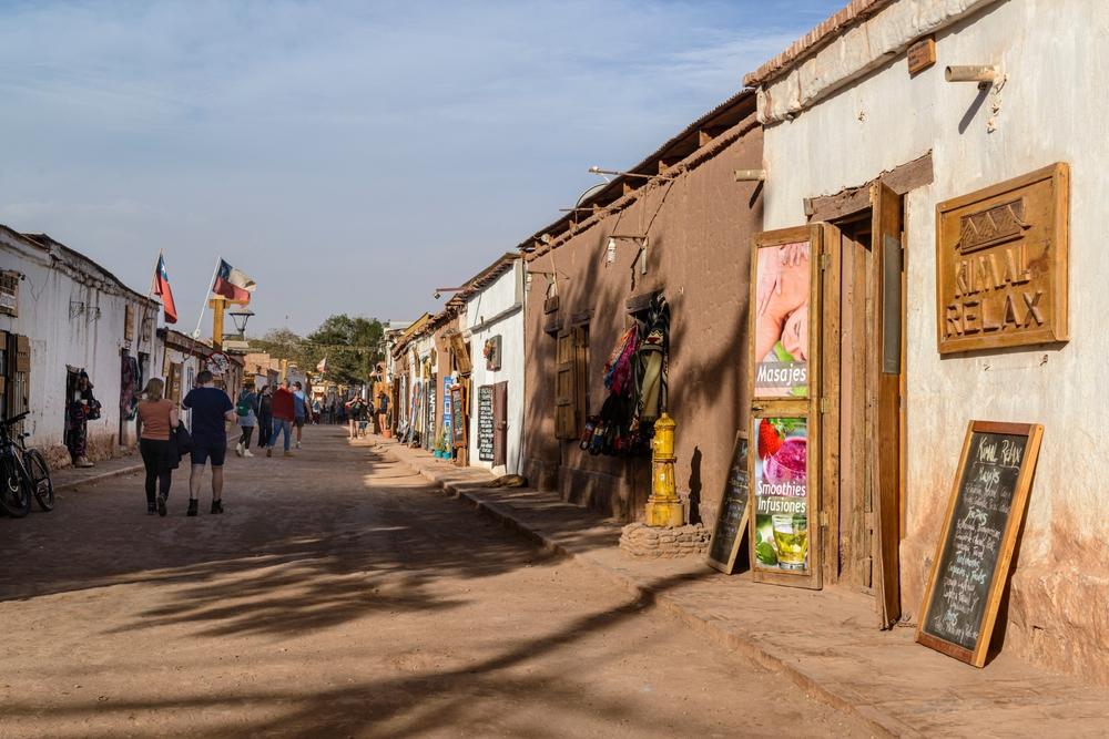 San Pedro de Atacama, Caracoles street, Chile