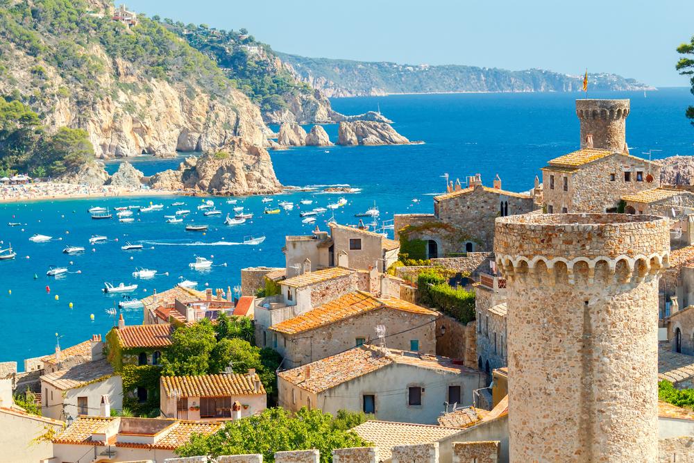 Tossa de Mar, Costa Brava, Catalunia, Spain