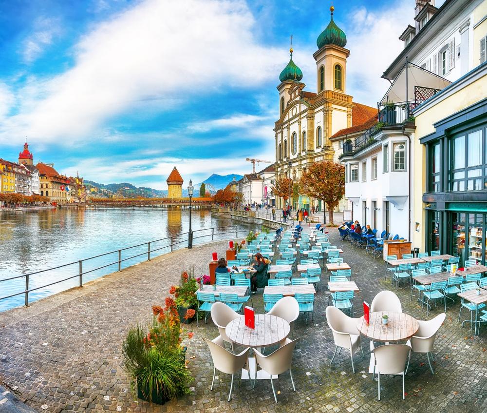 Lucerne's stunning historic city center, Lucerne, Switzerland