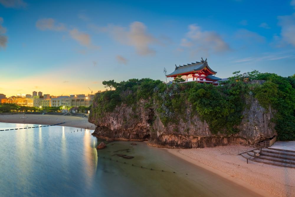 Naminoue beach, Naha, Okinawa, Japan