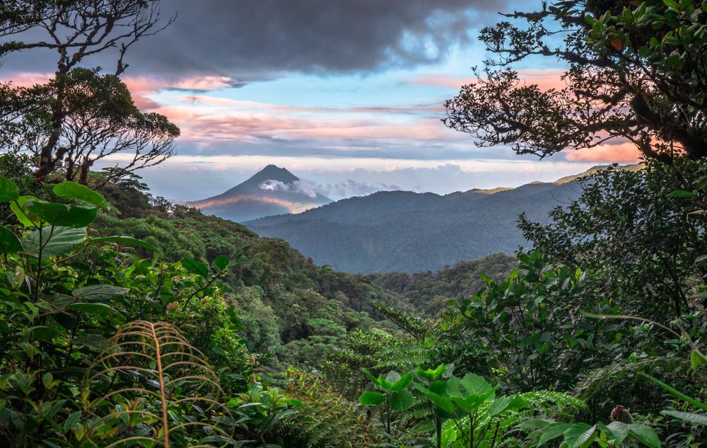 Monteverde cloud forest view, Costa Rica