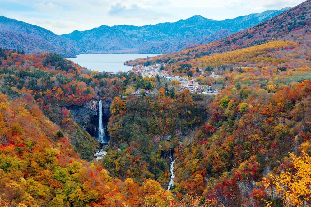Kegon Falls, Lake Chuzenji, Nikko National Park, Tochigi, Japan