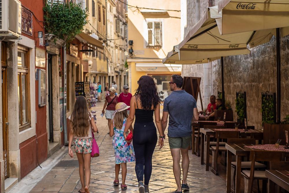 Family in Croatia
