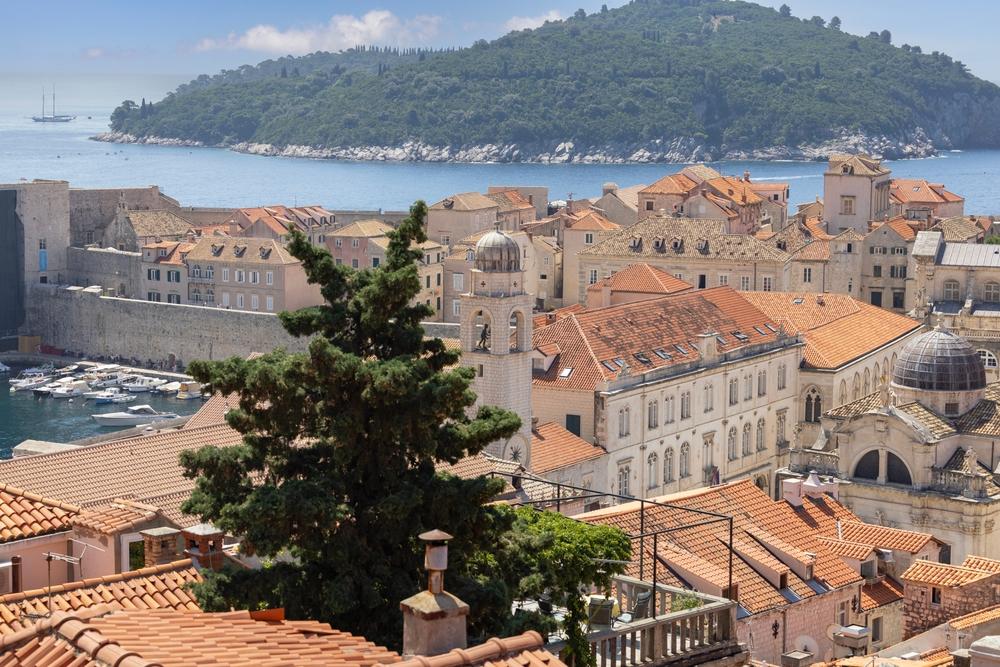 Lokrum island view