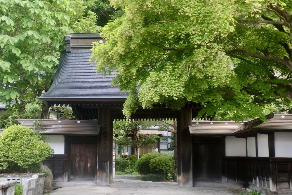 Narai-juku, Daihoji Temple, Shiojiri City, Nagano Prefecture, Japan