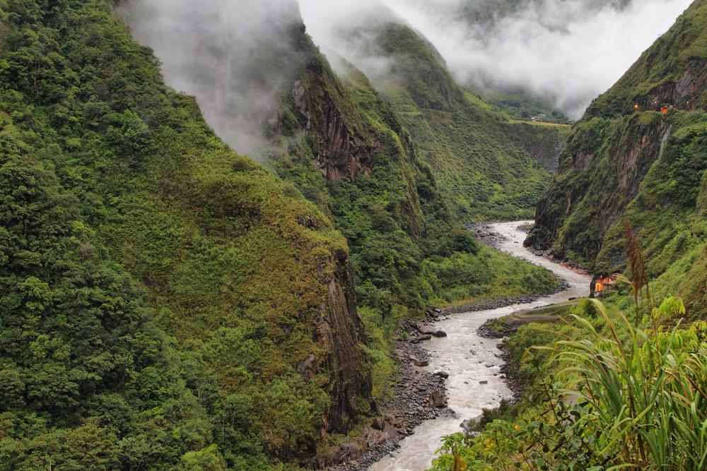 Pastaza river, Banos to Puyo, Ecuador
