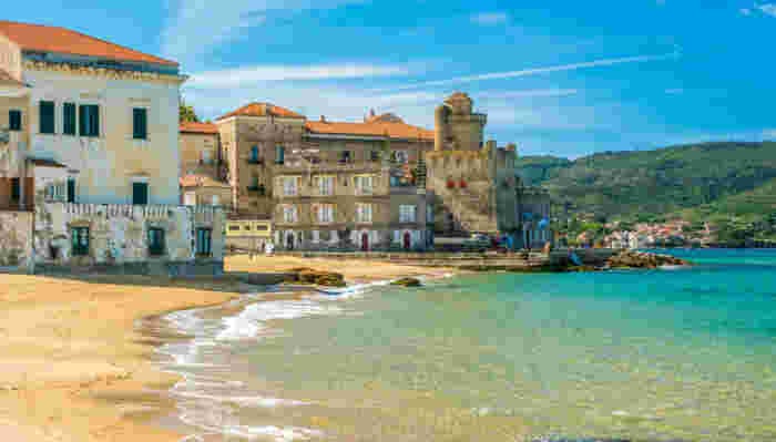 Santa Maria di Castellabate, Cilento, Campania, southern Italy