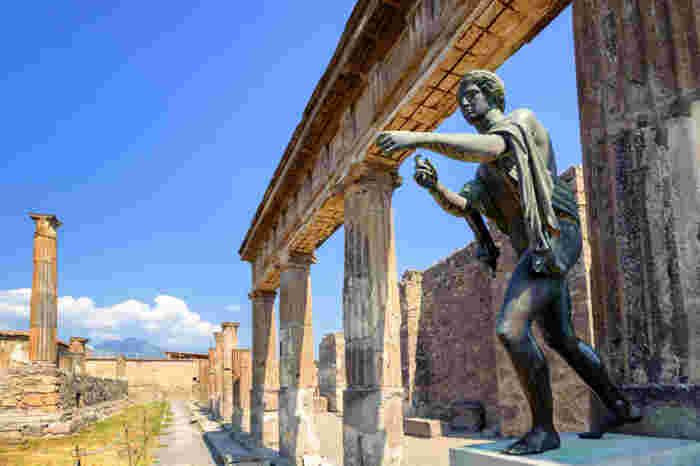 Ruins of Apollo Temple, Pompeii