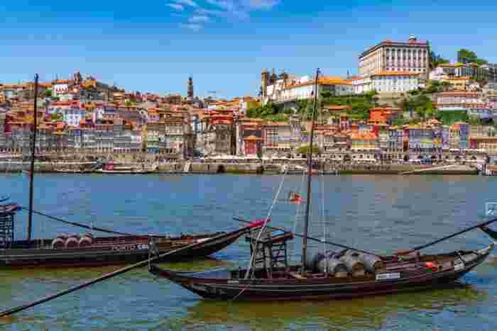 Porto,,Portugal,-,June,11,2023:,Cais,Da,Ribeira,,The Cais da Ribeira waterfront in Porto, Portugal